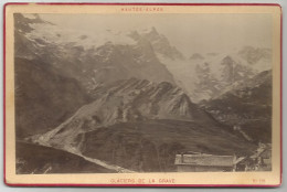 05 GLACIERS DE LA GRAVE Photo Cartonnée 16,2x11,7cm Rava Camille BRIANCON - Autres & Non Classés