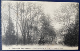 Carte Postale RIS ORANGIS - Sanatorium Des Cheminots - Vue Du Parc - Lévy Et Neurdein - Ris Orangis