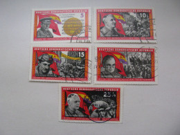 DDR  1196 -1200   O - Used Stamps