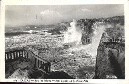 71917195 Cascais Boca Do Inferno Mar Agitado Na Pombeira Alta Cascais - Sonstige & Ohne Zuordnung