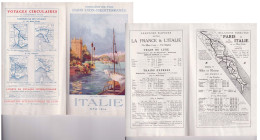 Prospectus Chemin De Fer Paris-lyon-méditerranée  1914 - Toeristische Brochures