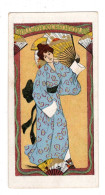 Chromo D' Allemagne, Stollwerck Chocolat, R. 223 N° 6, Japonaise, Art Nouveau - Andere & Zonder Classificatie