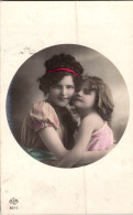 Carte -  Enfants   , Jeune Femme       AQ902  ELD - Scenes & Landscapes