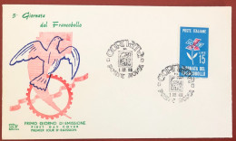 ITALY - FDC - 1963 - 5th Stamp Day - FDC