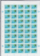 UNO  WIEN  27, Bogen (10x5), Postfrisch **, Umweltschutz, 1982 - Unused Stamps