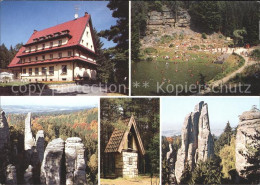 71915711 Jicin Parkhotel Skalni Mesto Felsen Naturschwimmbad Bildstock Jicin - Tchéquie