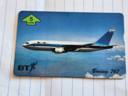 United Kingdom-(BTG-668)-EL AL/BOEING 767-(666)-(605D50248)(tirage-1.000)-cataloge-8.00£-mint - BT General Issues