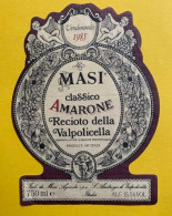 20175 - Italie Amarone Masi 1985 - Andere & Zonder Classificatie