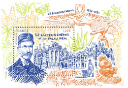 France - 2024 - Bloc - Le Facteur Cheval Et Son Palais Idéal - Lettre Verte - MNH ** - Neuf - New - - Unused Stamps