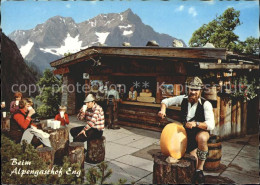 71915592 Hinterriss Tirol Die Kasalm In Der Eng Alpengasthof Hinterriss - Autres & Non Classés