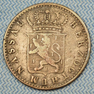 Nassau • 6 Kreuzer 1841  • Adolph • German States • Ag 339 ‰  = 1/10 Gulden • [24-887] - Petites Monnaies & Autres Subdivisions