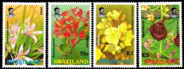 Swaziland - 1991 Indigenous Flowers Set (**) # SG 594-597 - Swaziland (1968-...)