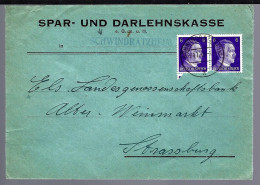 LETTRE DE SCHWINDRATZHEIM - 1942 -  - Briefe U. Dokumente