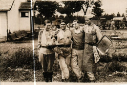 CPHOTO LUCHON LARZAC 1932 @ APERITIF @ - Autres & Non Classés