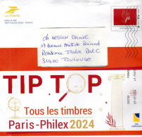 2024 / PAP AU VISUEL Montimbramoi INTERNATIONAL 250g Philaposte ILLUSTRE  Tous Les Timbres PARIS Philex 2024 " 469216 - PAP : Altri (1995-...)