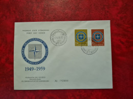 LETTRE / CARTE Luxembourg 1959  ORGANISATION TRAITE ATLANTIQUE NORD - Altri & Non Classificati