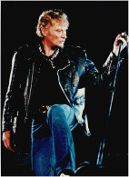 JOHNNY HALLYDAY PHOTOGRAPHIE ORIGINALE -  Photographe à Identifier -  ( Superbe Cliché Pas Courant )  VOIR SCANS - Berühmtheiten