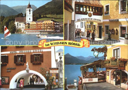 71915419 St Wolfgang Wolfgangsee Weisses Roessl Teilansichten St. Wolfgang - Altri & Non Classificati