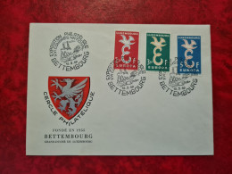 LETTRE / CARTE Luxembourg 1959  BETTEMBOURG EXPO PHILATELIQUE - Altri & Non Classificati