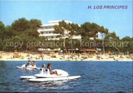 71915328 Alcudia Mallorca Hotel Los Principes Strandpartie Tretboote  - Autres & Non Classés