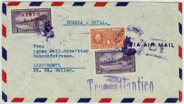 Panama, Airmail Transatlantico Nach Rapperswil (Schweiz) - Panama