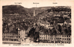 Besançon Les Bains Vue Générale Prise Des Tours De La Madeleine - Besancon