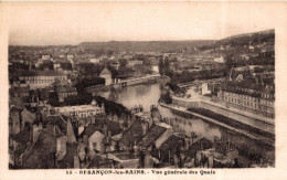 Besançon Les Bains Vue Générale Des Quais - Besancon