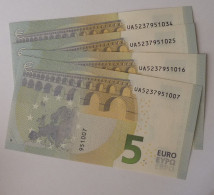 5 Euro France Lagarde U 011F1 UA5237951025 UNC - 5 Euro