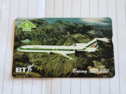 United Kingdom-(BTG-669)-Alitalia/Boeing 727-200-(671)-(605D36712)(tirage-1.000)-cataloge-8.00£-mint - BT Allgemeine