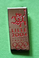 Pin's Jeux Olympiques Lille 2004 Ville Candidate - Olympische Spelen