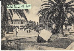 Abruzzo-teramo-roseto Degli Abruzzi Stazione Ferroviaria E Albergo Hotel Del Moro Anni 50 - Andere & Zonder Classificatie