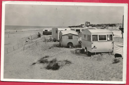 C.P. De Panne =  Route  Royale :  Vue  Du Camping  De La Plage - De Panne