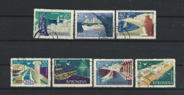 Romania 1960 Tourism Y.T. 1727/1732+A119 (0) - Used Stamps