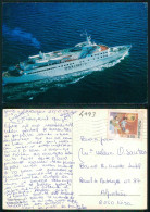 BARCOS SHIP BATEAU PAQUEBOT STEAMER [ BARCOS # 04993 ] - MS ILMATA SILJA LINE - Steamers
