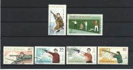 Romania 1965 Shooting European Championship Y.T. 2126/2131 (0) - Used Stamps