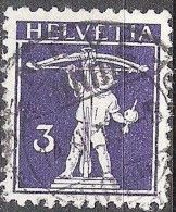 Schweiz Suisse 1909: Fils De Tell-Knabe Zu 118 Mi 112 I Yv 129 Mit Voll-Stempel GENÈVE 14.XII.19 (Zumstein CHF 20.00) - Used Stamps