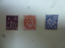 Petit Lot Timbres Port Saïd Surcharge Sur Le 25 Centimes - Nuovi