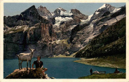 Kandersteg - Oeschinensee, Blümlisalp (6173) * 21. 10. 1927 - Kandersteg