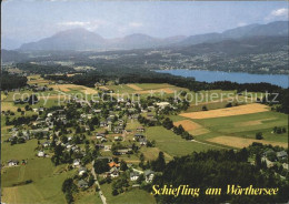71914778 Schiefling See Fliegeraufnahme Mit Woerthersee Schiefling Woerther See - Other & Unclassified