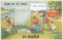 Saint Dizier,fantaisie,quel Joie De Camper,couleur,10 Photos Sous La Languette - Saint Dizier