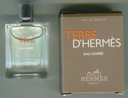 MINIATURE PARFUM TERRE D'HERMÈS Eau Givrée-édition Limité - Miniatures Hommes (avec Boite)