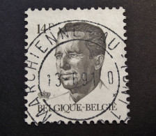 Belgie Belgique - 1989 - OPB/COB N° 2352 ( 1 Value )  Koning Boudewijn Type Velghe  Obl. Hoogstraten - Gebruikt