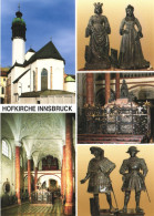 INNSBRUCK, TIROL, MULTIPLE VIEWS, ARCHITECTURE, CHURCH, TOWER, SCULPTURE, AUSTRIA, POSTCARD - Innsbruck