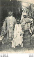 TOULOUSE EXPOSITION 1908 VILLAGE NOIR FAMILLE SENEGALAISE - Toulouse