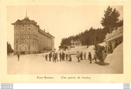 FONT ROMEU UNE PARTIE DE HOCKEY - Autres & Non Classés