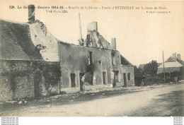 ESTERNAY BATAILLE DE LA MARNE LA GRANDE GUERRE 1914-1915 - Esternay