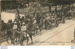 CAMPAGNE 1914 LES ARMEES DES INDES L'ARTILLERIE - Guerre 1914-18
