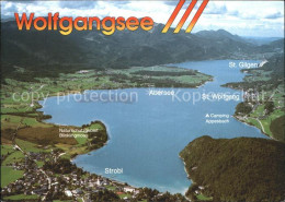 71914359 Wolfgangsee Fliegeraufnahme Mit Strobi St. Wolfgan Abersee St. Gilgen O - Other & Unclassified