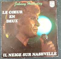 Johnny Hallyday Le Cœur En Deux - Andere - Franstalig