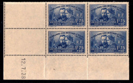 FRANCE - Coin Daté Pierre & Marie Curie Y&T 402 - 1930-1939